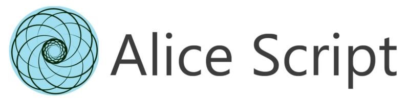ファイル:Alicescript logo.png